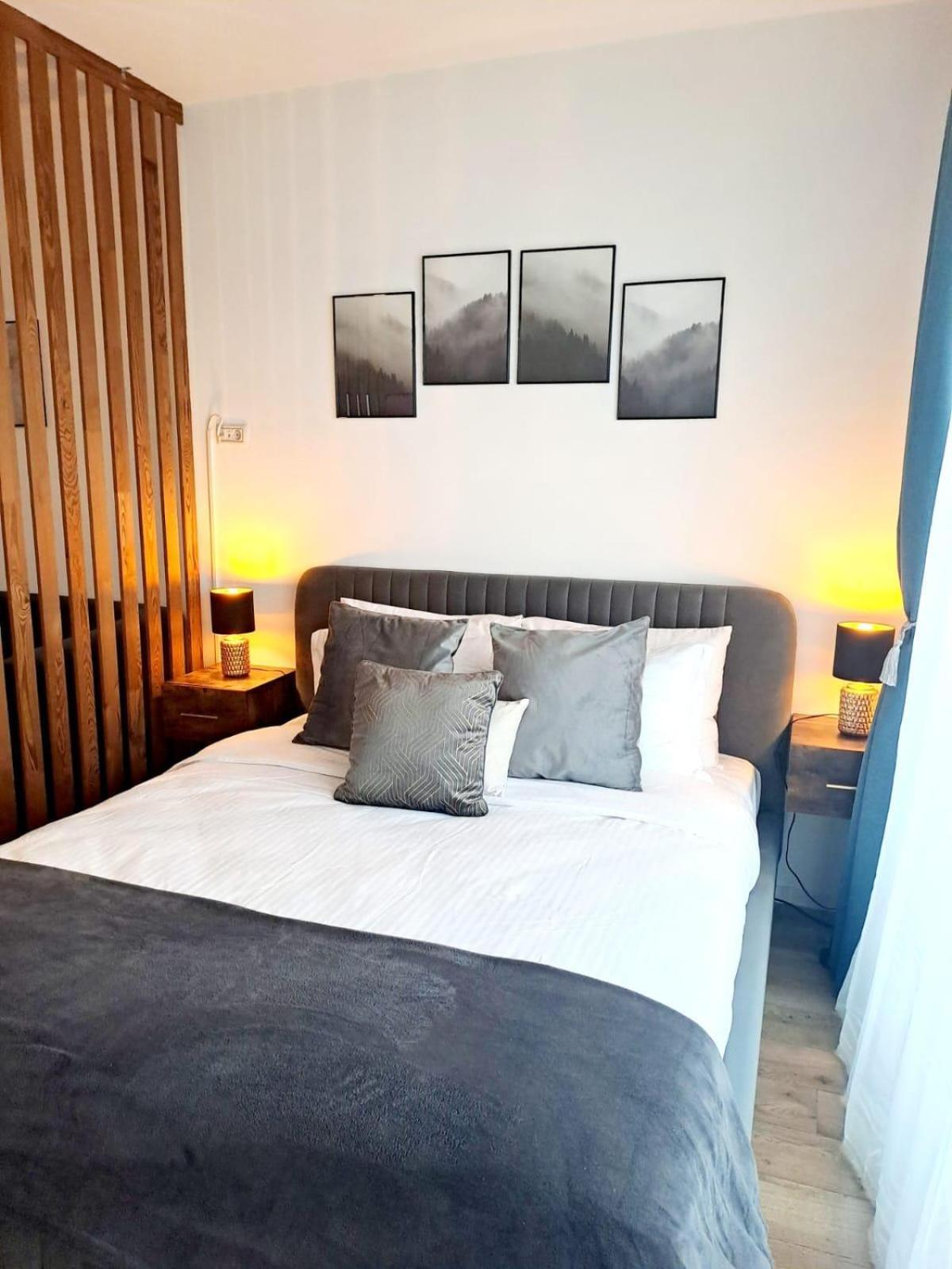 Mountain Breeze Luxury Apartment Ac & Parcare Privata บราชอฟ ภายนอก รูปภาพ